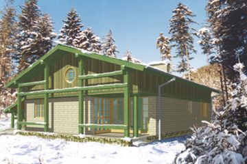  Projekt domu Puma (KSA1052) - projekt domu parterowego z poddaszem - Zdjęcie 2