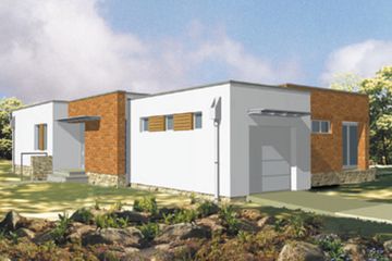 Projekt domu Skorpion (KSA1057) - projekt domu parterowego - Zdjęcie 2