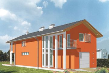  Projekt domu Kamel (KSA1102) - projekt domu z pełnym piętrem - Zdjęcie 2