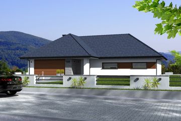  Projekt domu Colorado (BBE1009) - projekt domu parterowego - Zdjęcie 2