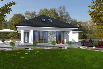  Projekt domu Orlando (BBE1020) - projekt domu parterowego z poddaszem - Zdjęcie 2