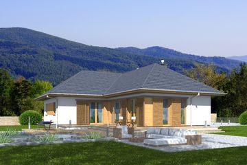  Projekt domu Sydney (BBE1023) - projekt domu parterowego - Zdjęcie 2