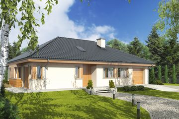  Projekt domu Andrea G1 (WRC1997) - projekt domu parterowego - Zdjęcie 2