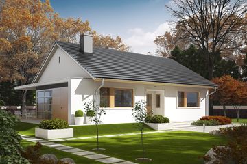  Projekt domu Emi (WRC2003) - projekt domu parterowego - Zdjęcie 2