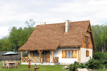  Projekt domu Kawka (BSA1320) - projekt domu parterowego z poddaszem - Zdjęcie 2
