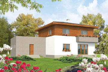  Projekt domu Dao G2 (WRC1938) - projekt domu z pełnym piętrem - Zdjęcie 2