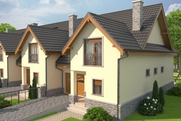  Projekt domu Samba G1 (WRC1945) - projekt domu parterowego z poddaszem - Zdjęcie 2