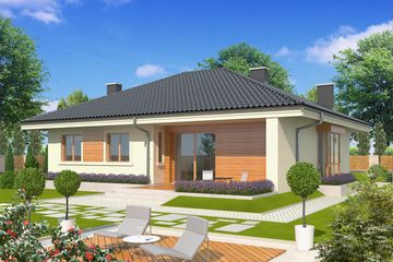  Projekt domu Franczi II (WRC1960) - projekt domu parterowego - Zdjęcie 2