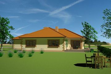  Projekt domu Rozłożysty A (GDA1016) - projekt domu parterowego - Zdjęcie 2