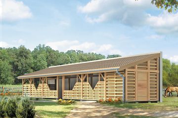  Projekt altany Altanka 2 (BSA1488) - projekt altany parterowego - Zdjęcie 2