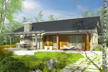  Projekt domu Selena G2 (WRC1951) - projekt domu parterowego - Zdjęcie 2