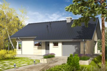  Projekt domu Tori III G1 (WRC1969) - projekt domu parterowego - Zdjęcie 2