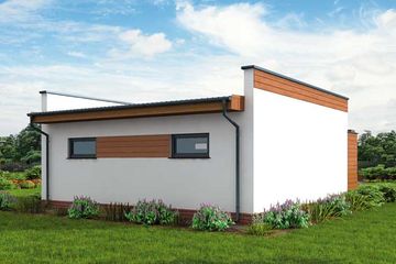  Projekt budynku gospodarczego G311 budynek gospodarczy (SLN2120) - projekt budynku parterowego - Zdjęcie 2