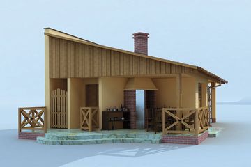  Projekt budynku gospodarczego G193 budynek gospodarczy (SLN1972) - projekt budynku parterowego - Zdjęcie 2