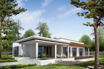  Projekt domu Szkwał (BSA1385) - projekt domu parterowego - Zdjęcie 2