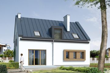  Projekt domu Vigo (BSA1389) - projekt domu parterowego z poddaszem - Zdjęcie 2