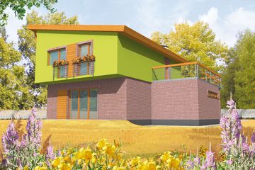  Projekt domu Hilda G1 (WRC1675) - projekt domu z pełnym piętrem - Zdjęcie 2