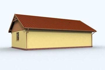  Projekt budynku gospodarczego G99 budynek gospodarczy (SLN1869) - projekt budynku parterowego - Zdjęcie 3