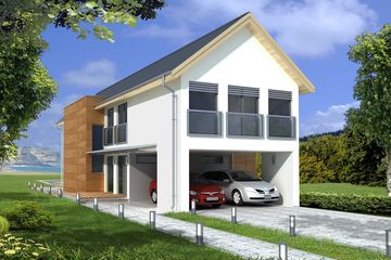  Projekt domu Dakota A 2W (WRD1651) - projekt domu z pełnym piętrem - Zdjęcie 2