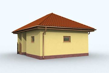  Projekt budynku gospodarczego G102 budynek gospodarczy (SLN1877) - projekt budynku parterowego - Zdjęcie 2