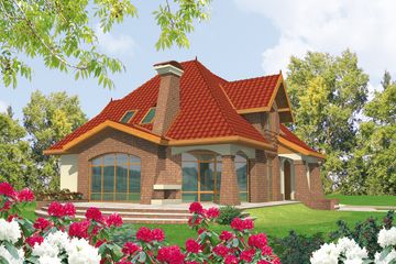  Projekt domu Irena G1 (WRC1649) - projekt domu parterowego z poddaszem - Zdjęcie 2