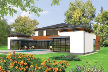 Projekt domu Henia G2 (WRC1670) - projekt domu z pełnym piętrem - Zdjęcie 2