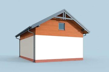  Projekt budynku gospodarczego G298 budynek gospodarczy (SLN2108) - projekt budynku parterowego - Zdjęcie 2