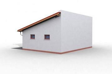  Projekt budynku gospodarczego G16 budynek gospodarczy (SLN1795) - projekt budynku parterowego - Zdjęcie 2