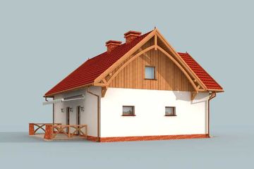  Projekt domu Luanda 2 (SLN1716) - projekt domu parterowego - Zdjęcie 2