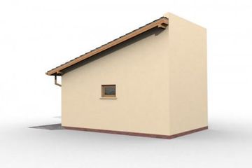  Projekt budynku gospodarczego G26 budynek gospodarczy (SLN1806) - projekt budynku parterowego - Zdjęcie 2