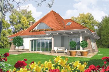  Projekt domu Kora G2 (WRC1572) - projekt domu parterowego z poddaszem - Zdjęcie 2