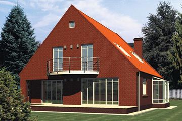  Projekt domu Krysia G1 (WRC1576) - projekt domu parterowego z poddaszem - Zdjęcie 2