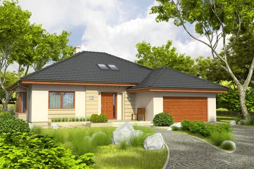  Projekt domu Kornelia III G2 (WRC1890) - projekt domu parterowego - Zdjęcie 2