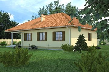  Projekt domu Anna (PRA1035) - projekt domu parterowego - Zdjęcie 2