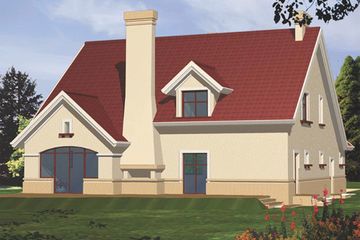  Projekt domu Celina G2 (WRC1369) - projekt domu parterowego z poddaszem - Zdjęcie 2