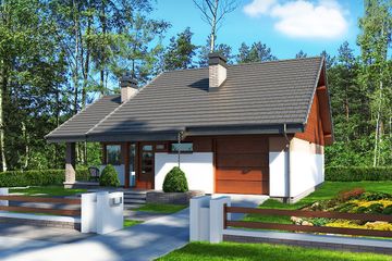  Projekt domu Maja (BSB1083) - projekt domu parterowego - Zdjęcie 2