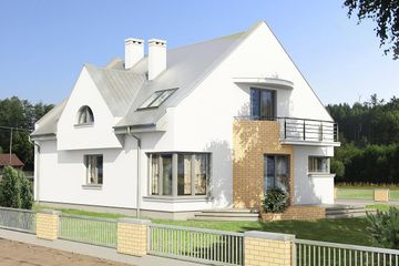  Projekt domu Plastuś (BSB1046) - projekt domu parterowego z poddaszem - Zdjęcie 2