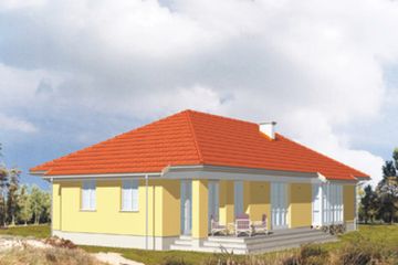  Projekt domu Salsa (KSA1256) - projekt domu parterowego - Zdjęcie 2