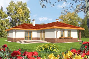  Projekt domu Erato G1 (WRC1406) - projekt domu parterowego - Zdjęcie 2