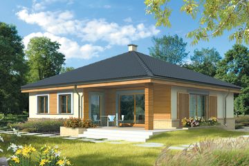  Projekt domu Harold (WRC1844) - projekt domu parterowego - Zdjęcie 2