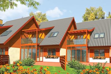  Projekt domu Alma (WRC1432) - projekt domu parterowego z poddaszem - Zdjęcie 2