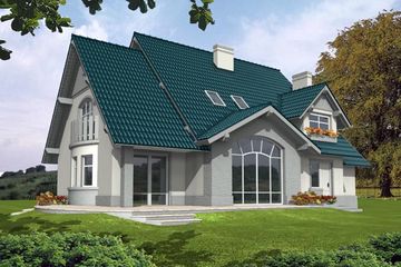  Projekt domu Elwira (WRC1422) - projekt domu parterowego z poddaszem - Zdjęcie 2