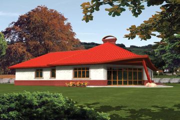  Projekt domu Wisława II G1 (WRC1237) - projekt domu parterowego - Zdjęcie 2