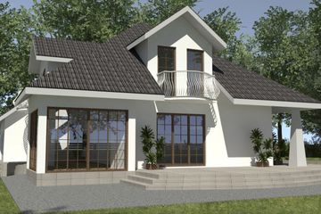  Projekt domu DJ 152A (WAM1060) - projekt domu parterowego z poddaszem - Zdjęcie 2