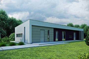  Projekt domu House 15 (WRG1019) - projekt domu parterowego - Zdjęcie 2