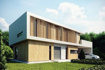  Projekt domu House 08 (WRG1033) - projekt domu z pełnym piętrem - Zdjęcie 1