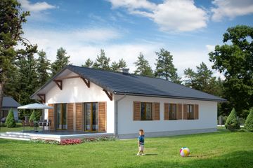  Projekt domu Dropsik (BSE1006) - projekt domu parterowego - Zdjęcie 2