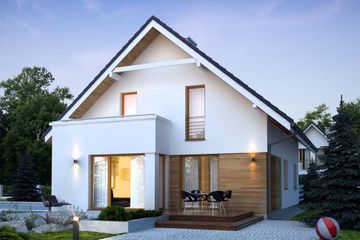  Projekt domu Medea 3 (BSE1014) - projekt domu parterowego z poddaszem - Zdjęcie 2