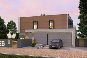  Projekt domu AJR_26_A2 (WOJ1008) - projekt domu z pełnym piętrem - Zdjęcie 2