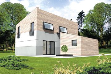  Projekt domu Riko G1 (WRC1270) - projekt domu z pełnym piętrem - Zdjęcie 2